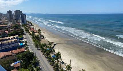Apartamento para Venda em Mongaguá, Vila Atlântica, 2 dormitórios, 1 suíte, 1 banheiro, 1 vaga