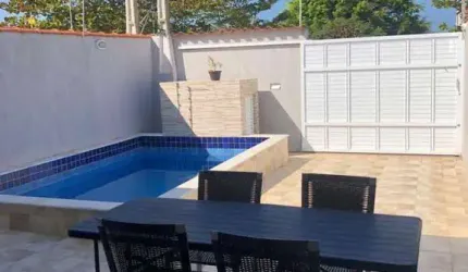 Casa para Venda em Itanhaém, Jardim Suarão, 3 dormitórios, 1 suíte, 2 banheiros, 2 vagas