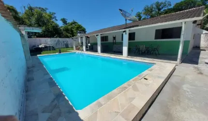 Casa para Venda em Itanhaém, Jardim Coronel, 3 dormitórios, 2 banheiros, 4 vagas