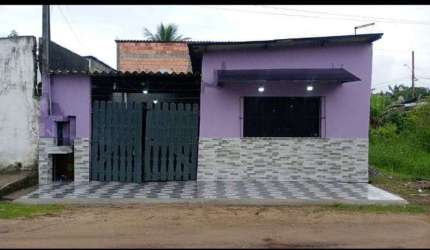 Casa para Venda em Itanhaém, Santa Júlia, 1 dormitório, 1 banheiro, 2 vagas