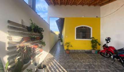 Casa para Venda em Itanhaém, Jardim Suarão, 2 dormitórios, 1 banheiro, 1 vaga