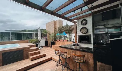 Cobertura com 2 quartos à venda no Córrego Grande, Florianópolis  por R$ 3.800.000