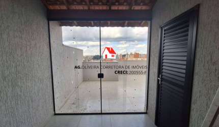COBERTURA À VENDA - PQ. ORATÓRIO - 2 QUARTOS - 100M² - R$510.000,00