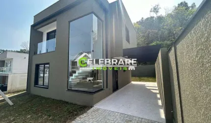 SOBRADO ALTO PADRÃO EM COLOMBO! 03 QTOS,SUÍTE,CHURRASQ.,TERRENO