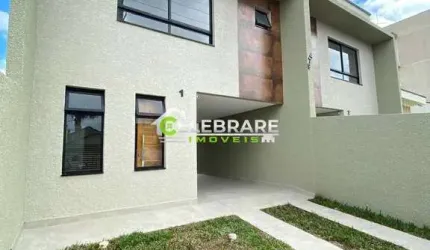EXCELENTE SOBRADO NOVO EM COLOMBO! 03 QTOS,SUÍTE,BEM LOCALIZADO