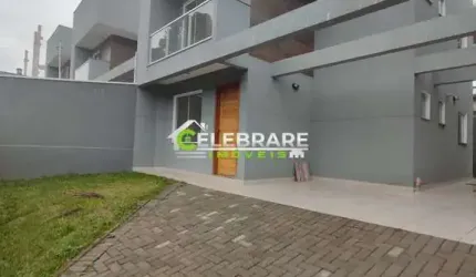 SOBRADO NOVO EM COLOMBO! 03 QTOS,SUÍTE,SACADA,AMPLO TERRENO