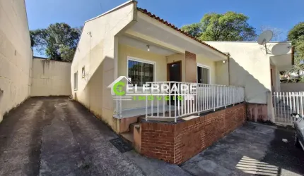 CASA EM CONDOMÍNIO COLOMBO! 03 QUARTOS, CHURRASQUEIRA, TERRENO