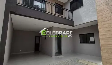 SOBRADO NOVO SANTA CÂNDIDA! 03 QTOS,SUÍTE,ESPAÇO C/ CHURRASQ.