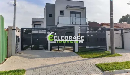 SOBRADO NOVO NO UBERABA! 03 QTOS,SUÍTE,02 GARAGEM,AQUEC.GÁS
