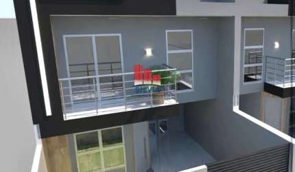Belíssimo sobrado no Sítio Cercado, com 80.00m² melhor localização do bairro.