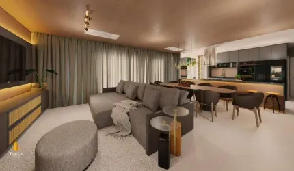 Apartamento mobiliado e decorado a venda no Le Blanc Residence localizado no Bairro Praia Brava em Itajaí.