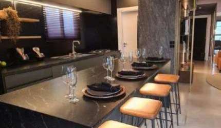 Apartamento mobiliado a venda no Edifício Argos Residence localizado no Centro em Balneário Camboriú.