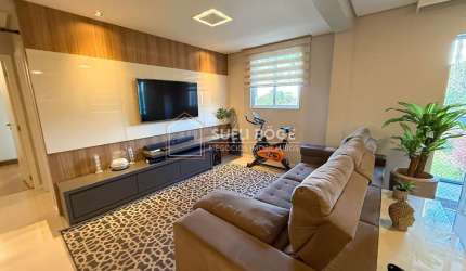 APARTAMENTO MOBILIADO DE 95 M² E 2 VAGAS NA DIVISA DO ANITA COM O FLORESTA