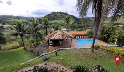Sítio com 3 dormitórios à venda, 4000 m² por R$ 1.000.000,00 - Condomínio Quintas do Rio das Águas Claras - Brumadinho/MG