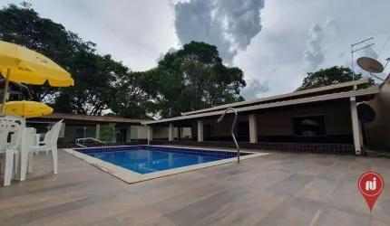 Sítio mobiliado com 5 dormitórios à venda, 4000 m² por R$ 600.000 - Campo Verde - Mário Campos/MG