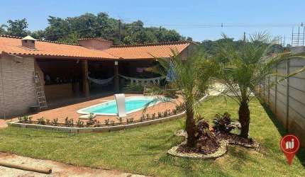 Chácara com 3 dormitórios à venda, 1000 m² por R$ 450.000 - Funil - Mário Campos/MG
