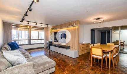 Apartamento retrofit de 185m² no icônico Edifício Gemini - Centro de Curitiba