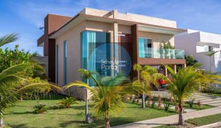 Casa de luxo em Porto Seguro com 4 suítes e 360m² - venda por R$ 3,7 milhões
