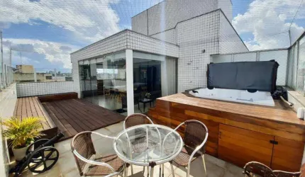 Magnifica cobertura com vista definitiva no Sion