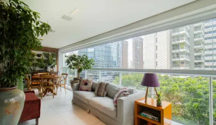 Agradável apartamento tipo para venda com 4 quartos, sendo 3 suítes, 201m²