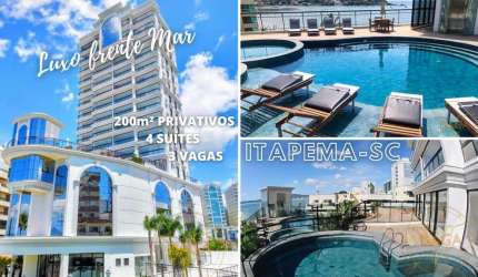 Apartamento para venda em Itapema de 200.00m² com 4 Quartos, 4 Suites e 3 Garagens