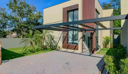 Casa em condomínio, com 3 suítes, elevador,  em Atibaia/SP no bairro da Vila Santista