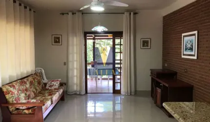 Casa com vista para o mar.