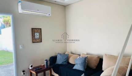 Casa em Condomínio à venda em Indaiatuba-SP, Chácara Belvedere: 3 quartos, 1 suíte, 2 salas, 3 banheiros, 2 vagas, 110m².