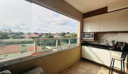 Apartamento à venda na Vila Todos os Santos, Indaiatuba-SP: 3 quartos, 1 suíte, 2 salas, 3 banheiros, 2 vagas, 86m².