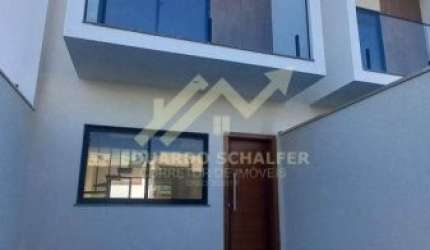 SOBRADO NOVO E PRONTO PARA MORAR 2 SUITES