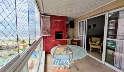Lindo apartamento com 3 quartos sendo 1 suíte em empreendimento frente ao mar