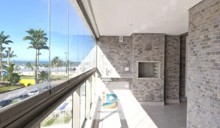 Lindo apartamento com 3 quartos  sendo( 1 suite+ 1 suite americana)com vista para o mar em empreendimento frente ao mar.