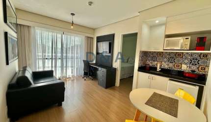Apartamento com 1 quarto para alugar na Alameda dos Anapurus, 1661, Indianópolis, São Paulo por R$ 2.700