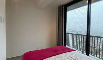 Apartamento Canto do Forte lado morro