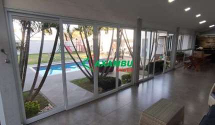Casa em condomínio fechado com 3 quartos à venda no Caxambu, Jundiaí  por R$ 3.800.000