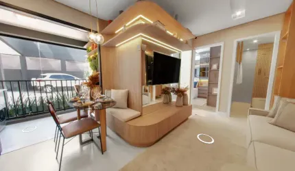 Apartamento 02 dormitórios e varanda na LAPA