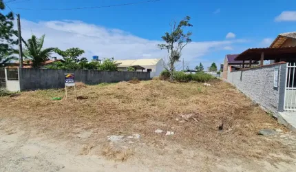 Terreno a Venda com 360 m2 Praia do Ervino São Francisco do Sul/SC.