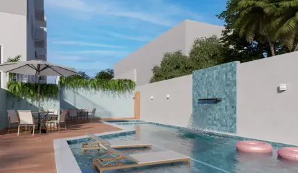 APARTAMENTOS - 54 m² - 02 DORMITÓRIOS - VARANDA - GARDENS - ELEVADOR -VAGA