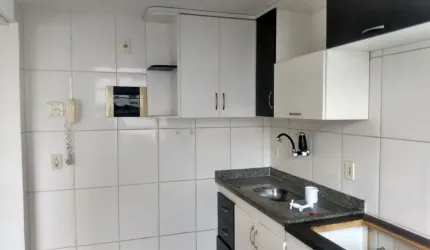 APARTAMENTO  PRONTO- 54 m² - 02 DORMITÓRIOS - PISCINA - CHURRASQUEIRA - SÃO DE FESTAS