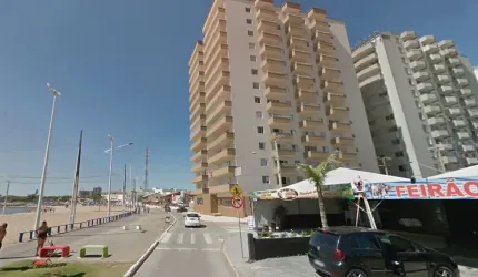 Apartamento mobiliado em prédio frente mar na Praia Central de Barra Velha!