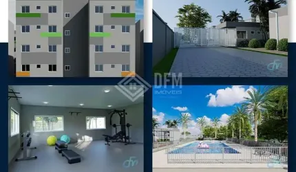 Apartamento com 2 quartos à venda na Avenida Japão, 5050, Porteira Preta, Mogi das Cruzes, 48 m2 por R$ 219.900