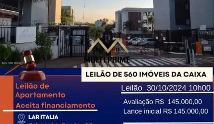 Apartamento para Venda em Ribeirão Preto, Recanto das Palmeiras, 2 dormitórios, 1 banheiro, 1 vaga
