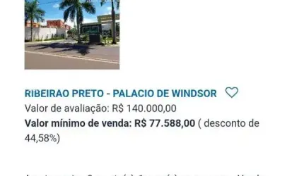 Apartamento para Venda em Ribeirão Preto, Recreio Anhangüera, 2 dormitórios, 1 banheiro, 1 vaga