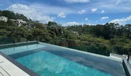 FINO ACABAMENTO E VISTA ESPETACULAR-Casa com 4 suítes à venda, 370 m² por R$ 3.800.000 - Residencial Real Park - Arujá/SP