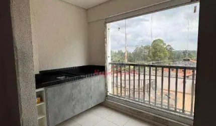 Apartamento com 2 dormitórios para alugar, 54 m² por R$ 3.708/mês - RESIDENCIAL FATTO - Arujá/SP