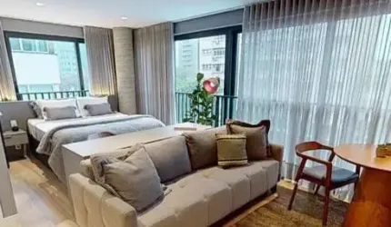 Studio 1 dormitórios para alugar Auxiliadora Porto Alegre/RS