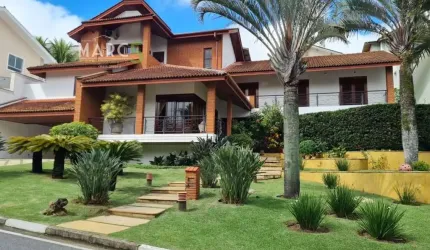 Casa em condomínio fechado com 4 quartos à venda na Rua Opala, Arujá 5, Arujá, 426 m2 por R$ 3.800.000