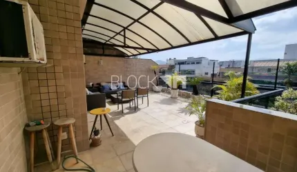 Recreio dos Bandeirantes | Cobertura 3 quartos, sendo 3 suites