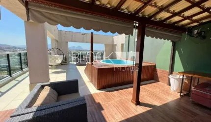 Recreio dos Bandeirantes | Cobertura 3 quartos, sendo 2 suites