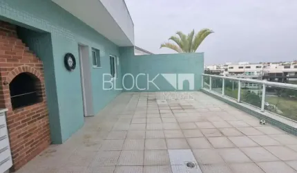 Recreio dos Bandeirantes | Cobertura 4 quartos, sendo 2 suites